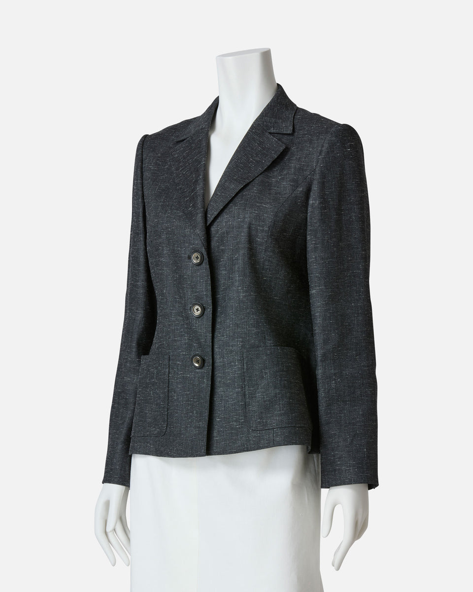 ストレッチツイルテーラードジャケット jun ashida - ストレッチツイルテーラードジャケット | ONLINE STORE