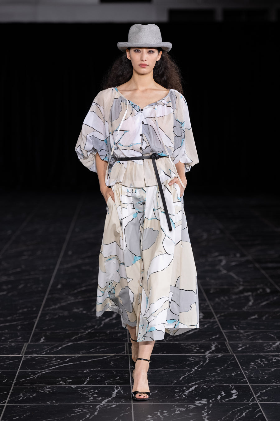 Botanical Print Blouse