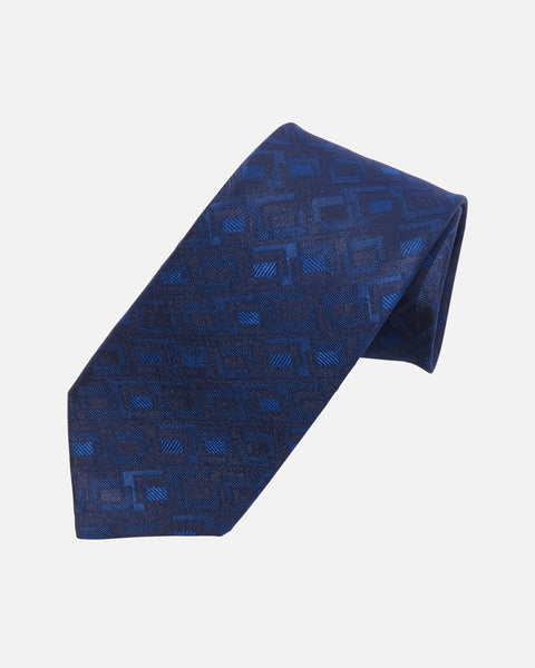 jun ashida - ジオメトリックスクエアシルクネクタイ | ONLINE STORE
