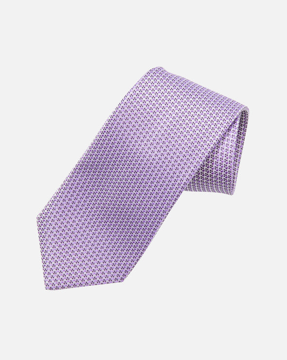 PRADA シルク ネクタイ ピンク ダイヤモンドパターン PRADA シルク ネクタイ ピンク ダイヤモンドパターン メンズ