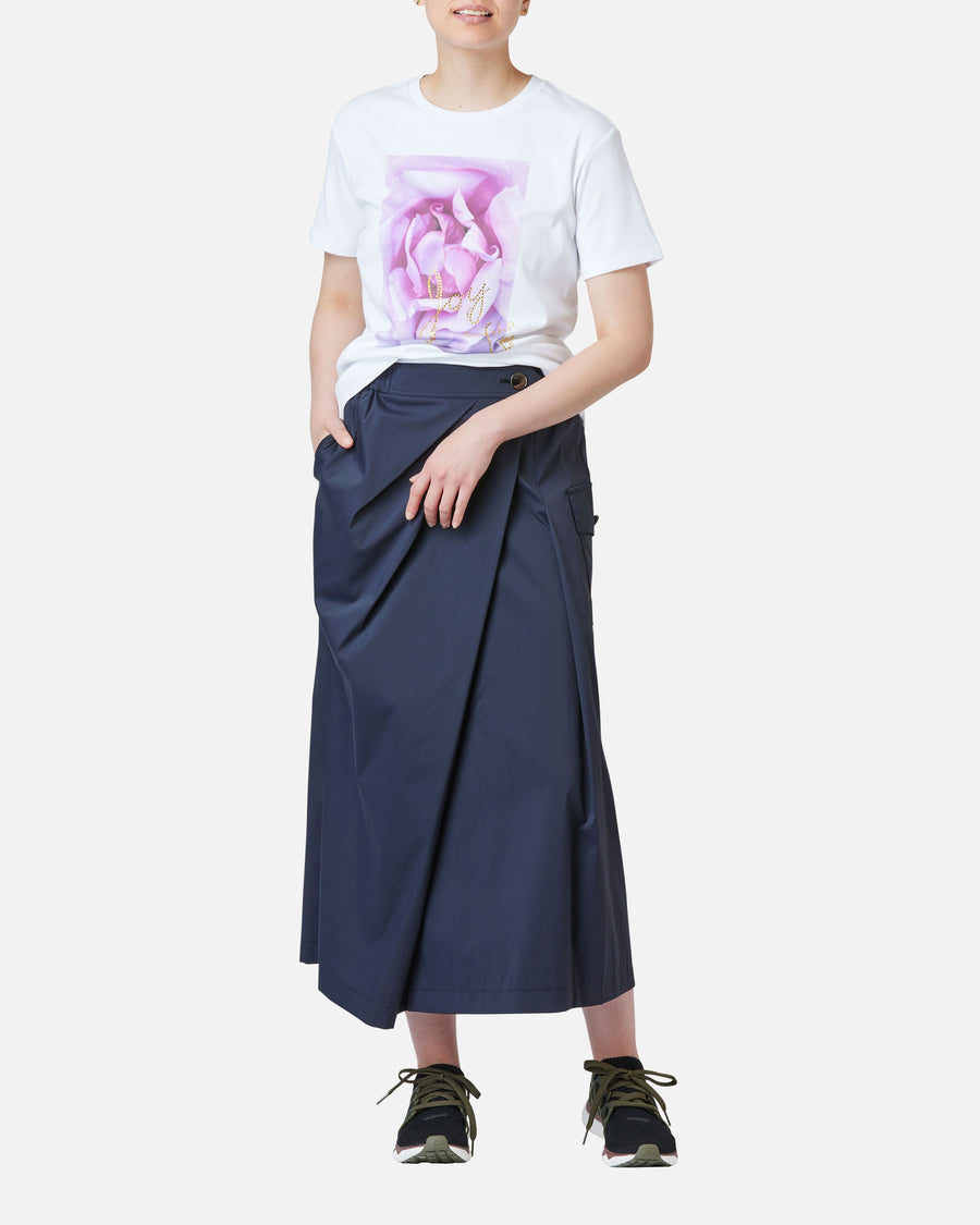 TAE ASHIDA - ラインストーン付きプリントTシャツ | ONLINE STORE